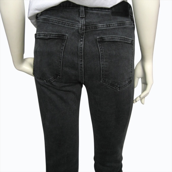 DENIM FORUM Yoko High Waist Jeans Button Fly 28 - Picture 7 of 11